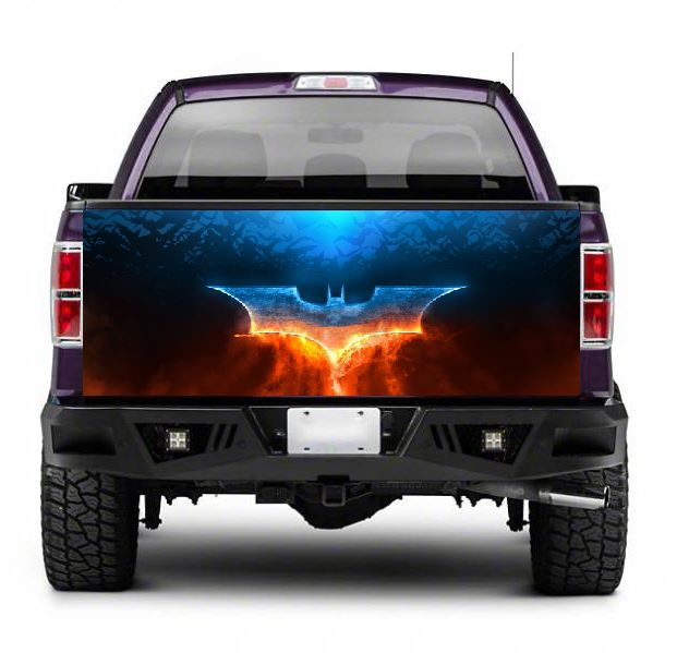 TAIL019 Batman Tailgate Truck Wrap Printed Vinyl Graphic Pick Up Tailgate Decal