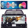 TAIL022 Transformer Tailgate Pick up truck wrap