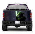 TAIL026 Baby Yoda Tailgate Truck Wrap Printed Vinyl Graphic Pick Up Tailgate Decal