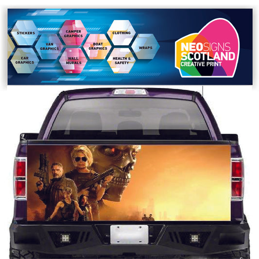 TAIL033 Terminator Tailgate Pick up truck wrap