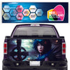 TAIL035 Gothic Anime Tailgate Pick up truck wrap