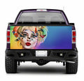 TAIL036 Harley Quinn Tailgate Truck Wrap Printed Vinyl Graphic Pick Up Tailgate Decal