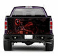 TAIL040 Cat Women Tailgate Pick up truck wrap