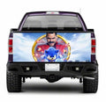TAIL041 Sonic Hedgehog Tailgate Truck Wrap Printed Vinyl Graphic Pick Up Tailgate Decal