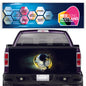 TAIL042 Sonic Tailgate Pick up truck wrap