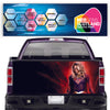 TAIL043 Super Women Tailgate Pick up truck wrap