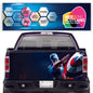 TAIL044 Captain America Tailgate Pick up truck wrap