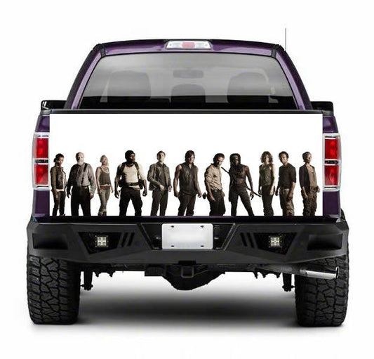 TAIL046 The Walking Dead Tailgate Pick up truck wrap