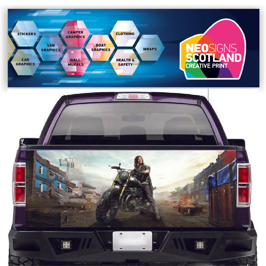 TAIL047 The Walking Dead Tailgate Pick up truck wrap