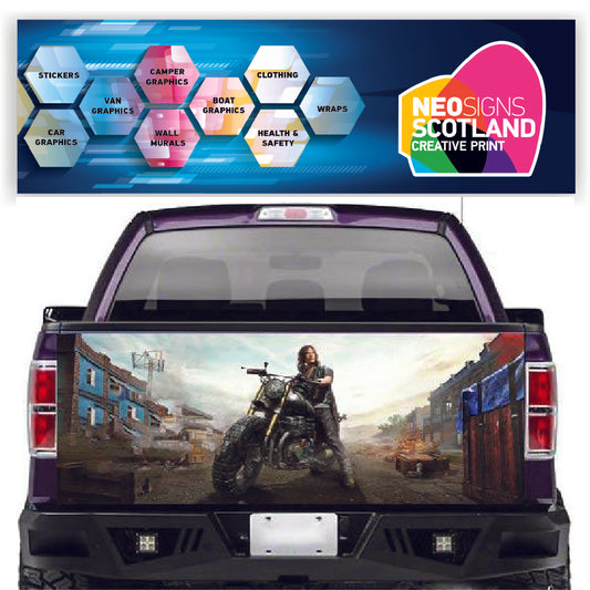 TAIL047 The Walking Dead Tailgate Pick up truck wrap