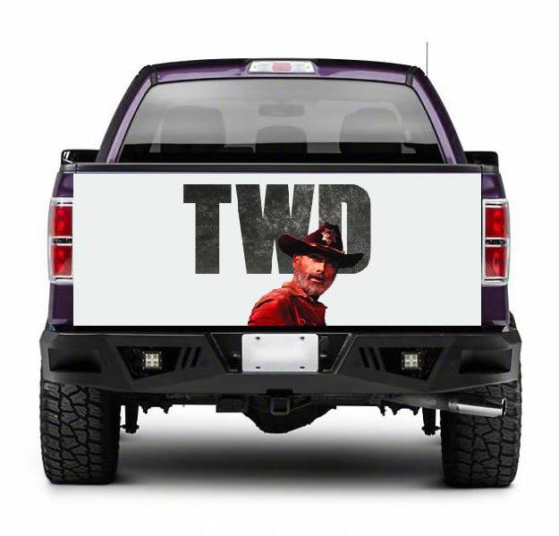 TAIL048 The Walking Dead Tailgate Truck Wrap Printed Vinyl Graphic Pick Up Tailgate Decal
