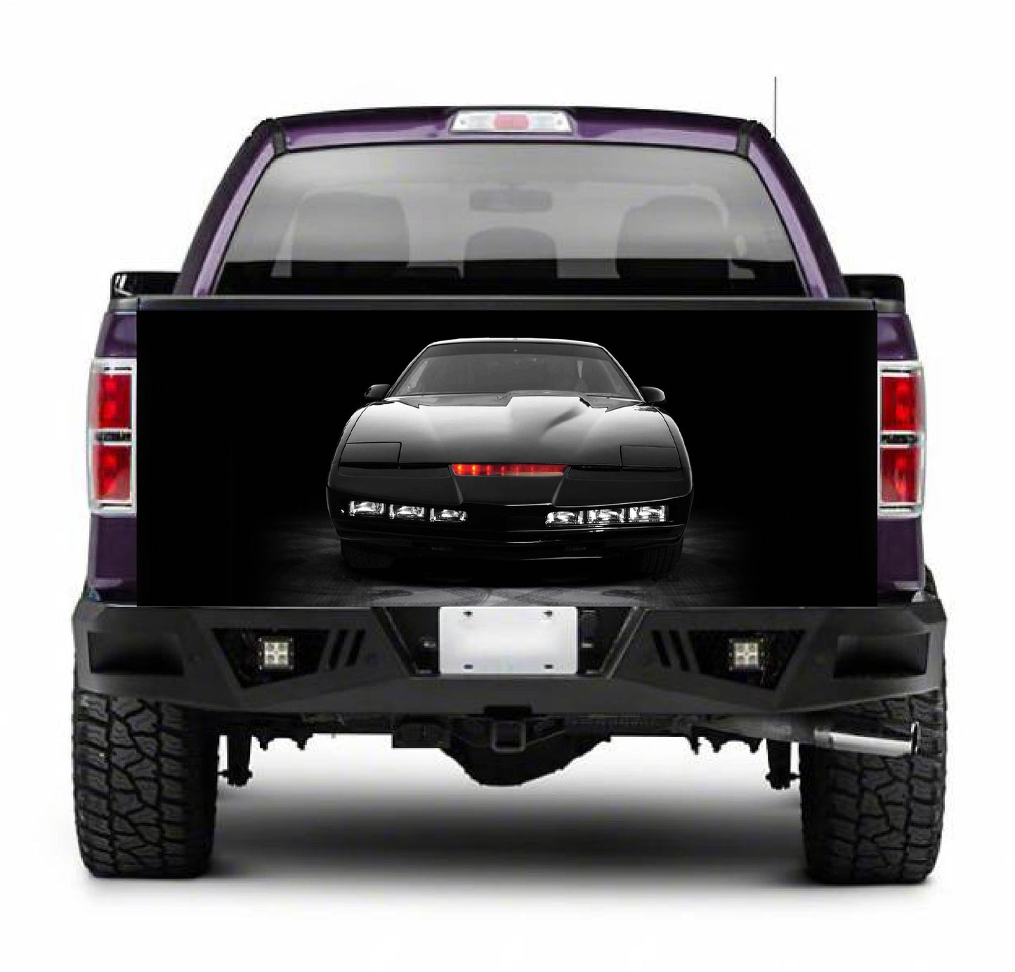 TAIL055 Knight Rider Tailgate Pick up truck wrap