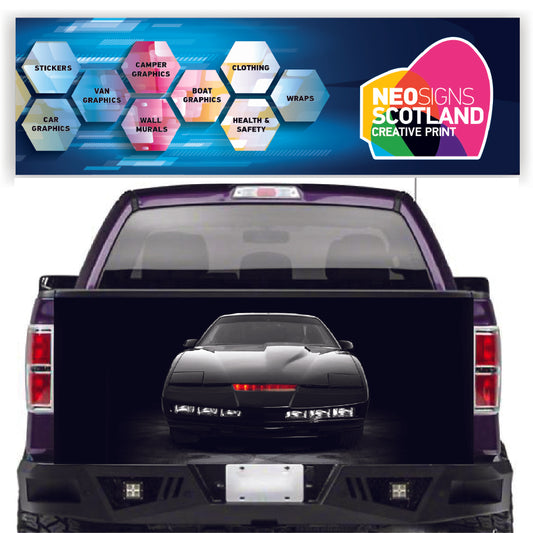 TAIL055 Knight Rider Tailgate Pick up truck wrap