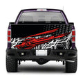 TAIL058 Abstract Pattern Tailgate Truck Wrap Printed Vinyl Graphic Pick Up Tailgate Decal