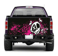 TAIL067 Skull Tailgate Truck Wrap Printed Vinyl Graphic Pick Up Tailgate Decal