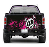 TAIL067 Skull Tailgate Pick up truck wrap