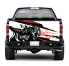 TAIL069 Black Tiger Tailgate Pick up truck wrap