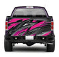 TAIL074 Pink and Black Pattern Tailgate Pick up truck wrap