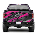 TAIL074 Abstract Pattern Tailgate Truck Wrap Printed Vinyl Graphic Pick Up Tailgate Decal