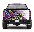 TAIL075 Pattern Abstract Tailgate Truck Wrap Printed Vinyl Graphic Pick Up Tailgate Decal