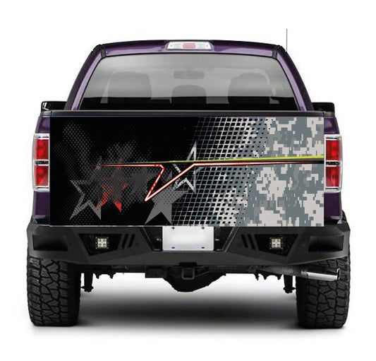 TAIL087 Tailgate Pick up truck wrap