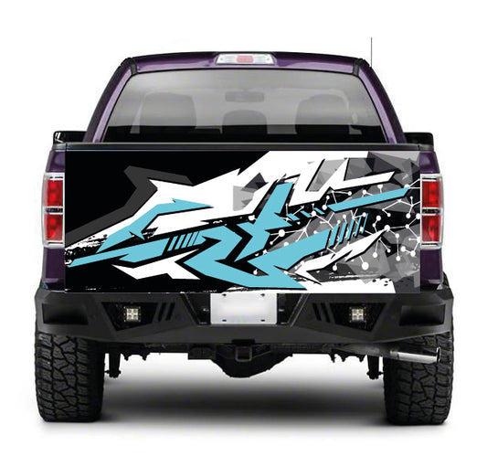 TAIL092 Tailgate Pick up truck wrap
