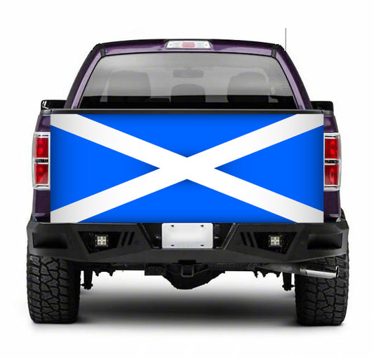 TAIL101 Scotland Flag Tailgate Pick up truck wrap