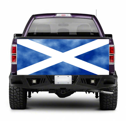 TAIL102 Scotland Tailgate Pick up truck wrap