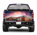 TAIL106 Ibrox Rangers Stadium Tailgate Truck Wrap Printed Vinyl Graphic Pick Up Tailgate Decal