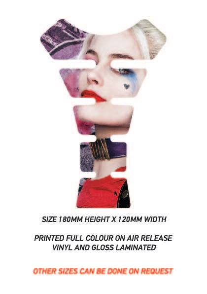 TG01-TG20 Motorcycle Fuel Tank Protector Sticker Graphic Decal Laminated Various Designs Available