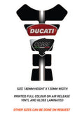 TG19 Ducati Corse Motorcycle Fuel Tank Protector Sticker Graphic Decal Laminated