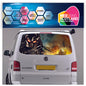 TRANS002 Predator Tailgate wrap for VW Volkswagen Transporter T5 T6