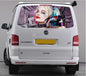 TRANS003 Harley Quinn Tailgate wrap for VW Volkswagen Transporter T5 T6