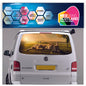 TRANS007 Lion Tailgate wrap for VW Volkswagen Transporter T5 T6