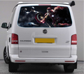 TRANS009 IronMan and Captain America Tailgate wrap for VW Volkswagen Transporter T5 T6 Rear Panel Wrap Air Release Vinyl