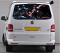 TRANS009 Iron Man Tailgate wrap for VW Volkswagen Transporter T5 T6