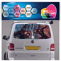 TRANS010 Captain America Tailgate wrap for VW Volkswagen Transporter T5 T6