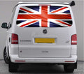 TRANS017 United kingom Flag Tailgate wrap for VW Volkswagen Transporter T5 T6 Rear Panel Wrap Air Release Vinyl