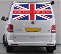 TRANS027 United Kingdom Tailgate wrap for VW Volkswagen Transporter T5 T6 Rear Panel Wrap Air Release Vinyl