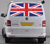 TRANS027 United Kingdom Tailgate wrap for VW Volkswagen Transporter T5 T6