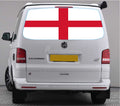 TRANS029 England Flag Tailgate wrap for VW Volkswagen Transporter T5 T6 Rear Panel Wrap Air Release Vinyl