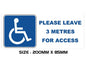 TAXI01-16 Taxi Warning stickers Printed Vinyl Label Taxi Cab Minibus Shop various sizes
