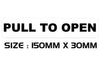 TAXI01-16 Taxi Warning stickers Printed Vinyl Label Taxi Cab Minibus Shop various sizes