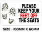 TAXI01-16 Taxi Warning stickers Printed Vinyl Label Taxi Cab Minibus Shop various sizes