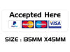 TAXI01-16 Taxi Warning stickers Printed Vinyl Label Taxi Cab Minibus Shop various sizes