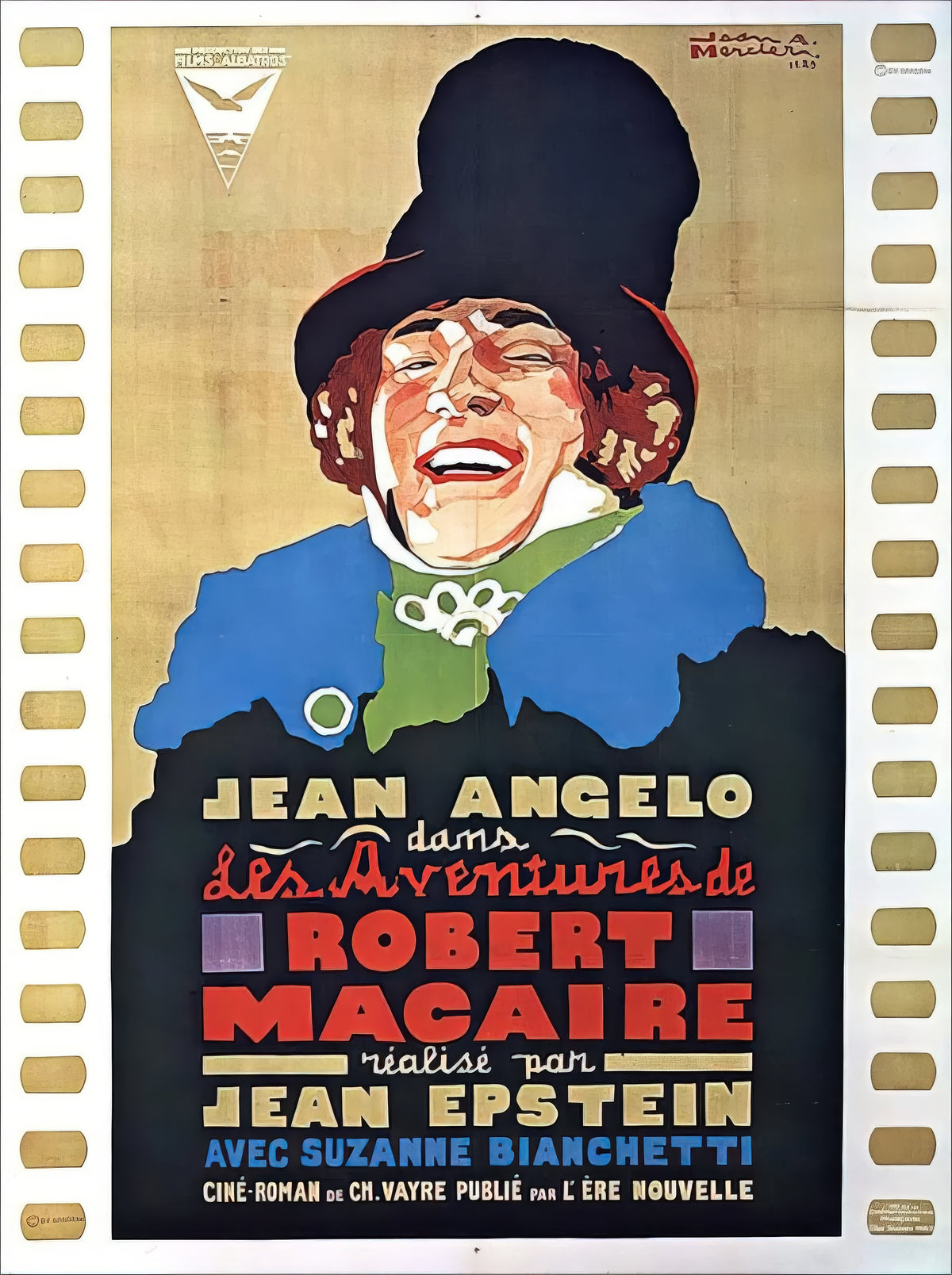 1920 The Adventures of Robert Macaire (1925) Film/Movie Premium Waterproof & Tear Resistant Posters