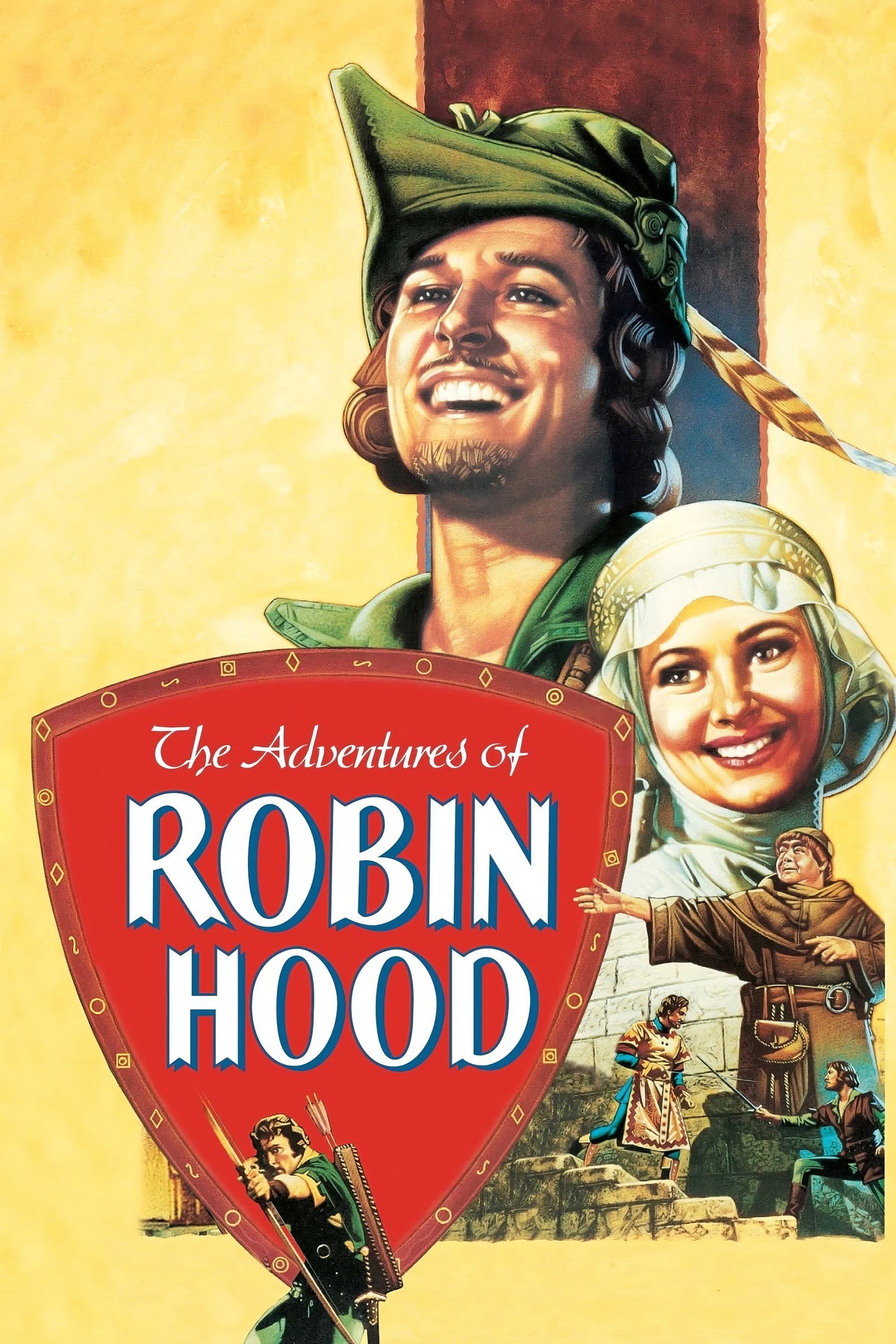 The Adventures of Robin Hood (1938) Film/Movie Premium Waterproof & Tear Resistant Posters