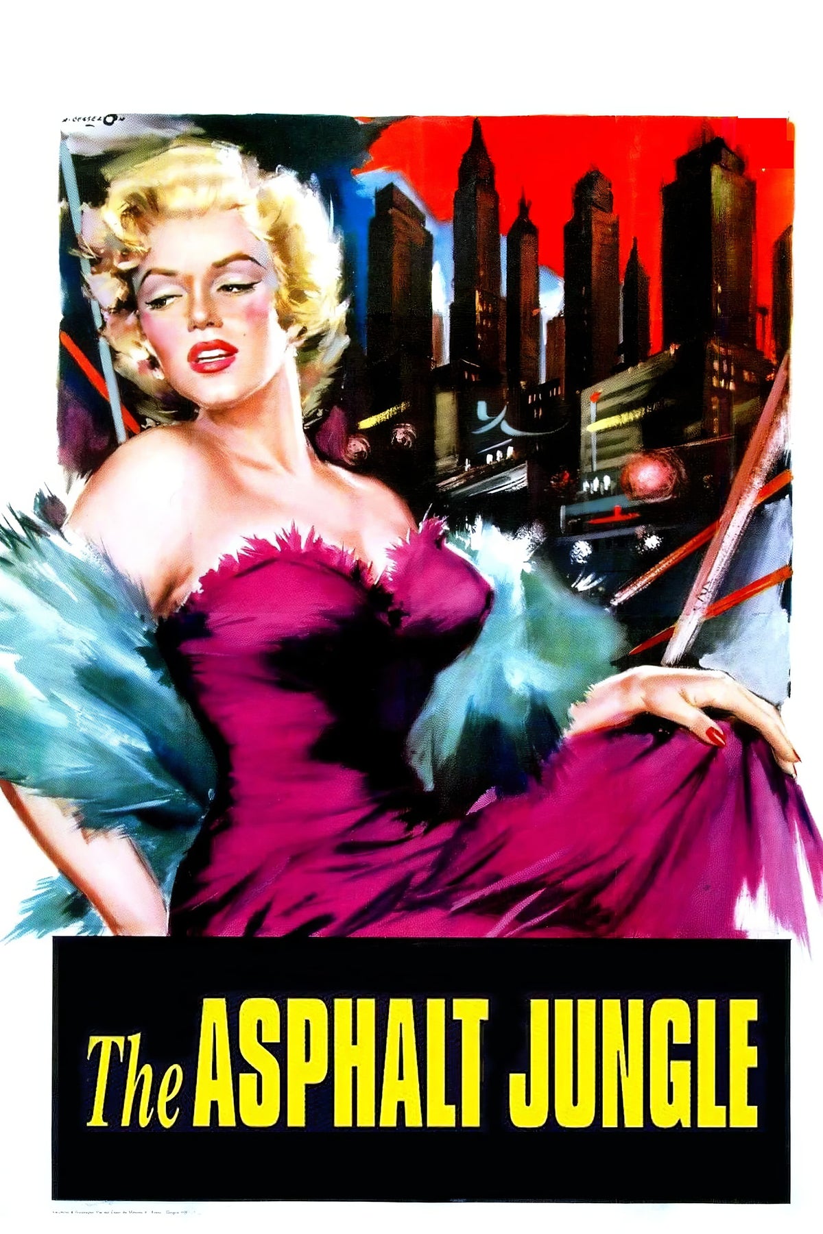 The Asphalt Jungle (1950) Film/Movie Premium Waterproof & Tear Resistant Posters