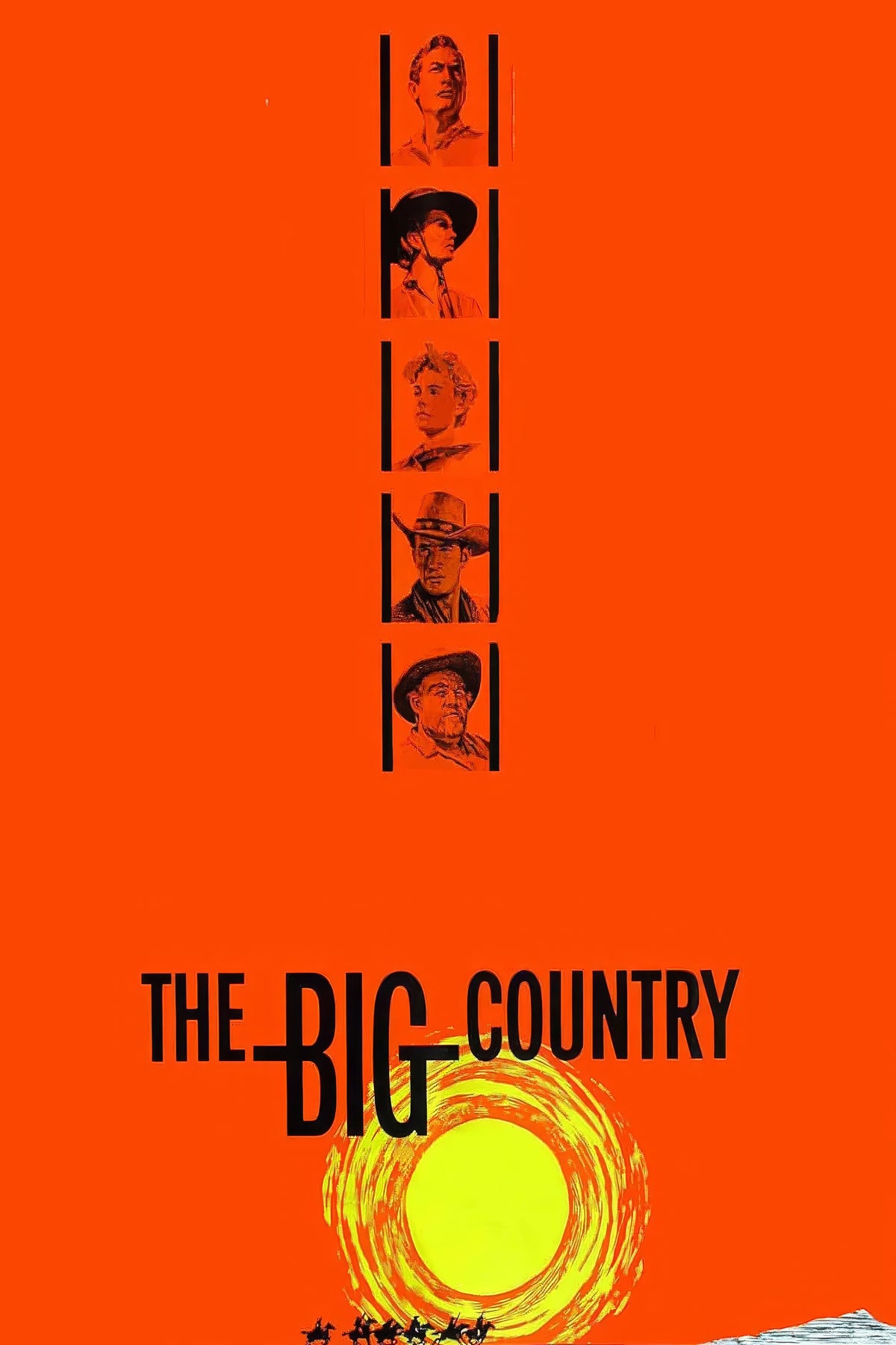 The Big Country (1958) Film/Movie Premium Waterproof & Tear Resistant Posters