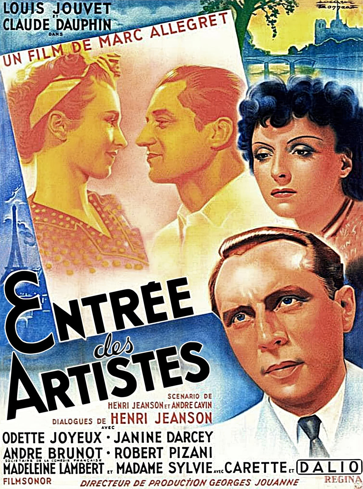 The Curtain Rises (1938) Film/Movie Premium Waterproof & Tear Resistant Posters